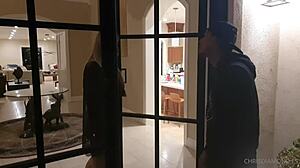 Night Visit To The Mansion And I Fuck Marika Milani Hard