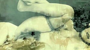 Vintage Dark London Lesbian Lovers In Swinging Sixties Shadows.