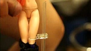 Batgirl Doll DC Bound And Covered In Hot Cum Showers