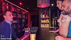 New year live shoot in club alice maze gets dped by boyfriend and barman in front of public