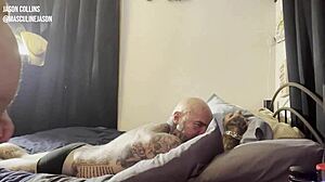 Bareback Fucking with Tattooed Cubby Maximus in Intense Gay Encounter