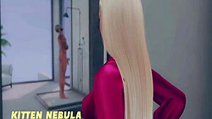 grant dynamo showers with petite kitten