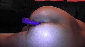 Amateur german wife enjoys homemade fetish bdsm dildo play and ass fucking.