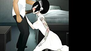 super deep throat action