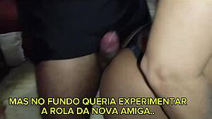 Dei Gostoso Pro Marido Dotado Da Minha Amiga Que Era Muito Gostoso E Tomei Toda A Porra Do Pauzudo Na Frente Dela