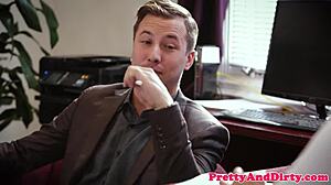 classy babe pussyfucked by husbands friend... full movie with riding and deepthroat