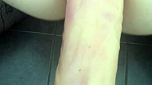 Dildo stretching ass.