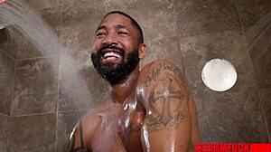 bearded dillon cox ravishes sexy khloe kapri in rim frenzy... with oiled bodies and monster cocks