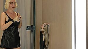 Wow! Sexy Try On Haul with Transparent Clothes See-Through at Mall Public Fetish!