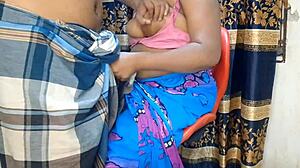 wife banging boss hard in office with big tits