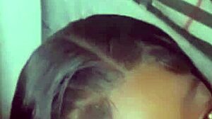 my little 18+ shy stepsister caught on her knees sucking big black monster cocks again in homemade scene