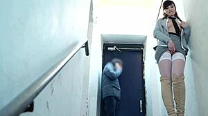 Naked Jeny Smith Is Hiding And Sneaking In The Lost Corridors