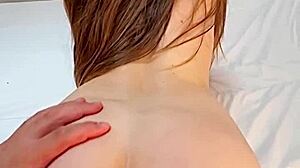 my best friend's dick slides in so easy and cums fast fucking without condom