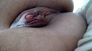 Detailed Anal Plug Play with Crossdressing and Clit Stimulation