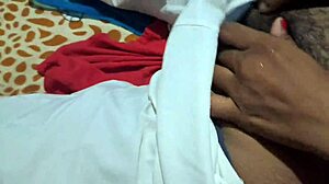 Girlfriend's wild forest fuck hides in nature's embrace.