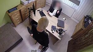 Loan4k Sex Casting Performed In Loan Office By Naughty Agent - What Happens Next?