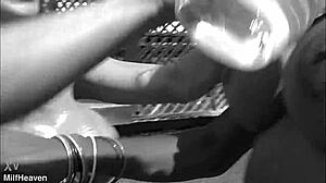 shannon and shi get some cum all over their nice big tits in the end