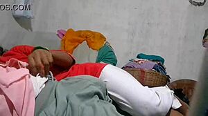 Girlfriend's wild forest fuck hides in nature's embrace.