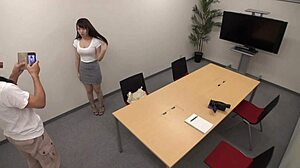 Japanese busty cute teen 18+ idol audition 1