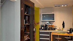 Share Bed for Anal Foursome, Cum in Two Babes' Mouths