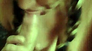 Hot Wife Practices Blowjob and Tit Play for Upcoming Scene