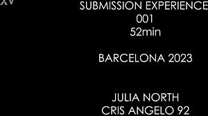 Submissive woman experiences rough anal and spanking