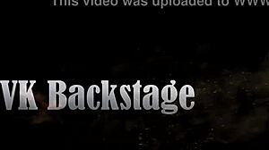 dap - 6 on 1 hot pearl gets hard anal fuck backstage uncensored