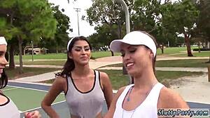 blonde granny blowjob and teen 18+s craving cum compilation basketball