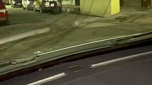 The wife flaunts during the game, hooks up with a stranger before her cuckold husband, and ends at Morro da Cruz viewpoint making him suck along