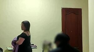 i'm follando a la se�ora de la limpieza