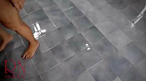 the boss dominates the maid, making her suck his cock in this short enf scene