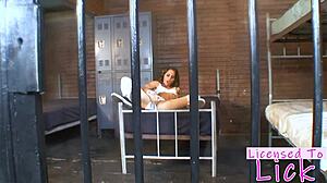 Is Lindsey Meadows Licensed to Lick in Prison Lesbian Fun?