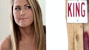 Blonde teen 18+ eaten out.