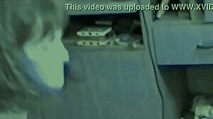 Andrea gets fucked by two men while cuckold records