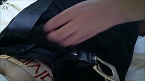 feeling the blowjob from busty teen.