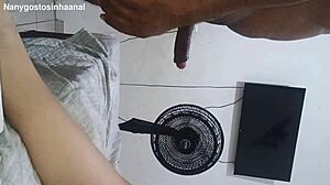 brazilian latina cums quick when i pound her ass hard