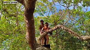 Vivendo com adão e eva anal intenso