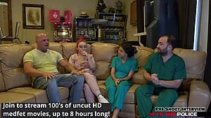 the dirty doctor gets busted - lenna lux