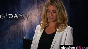 Lisa Seiffert flaunts busty Australian body outdoors