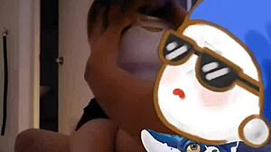 Olga Aoki Screams During Double Penetration