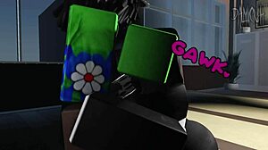 Big Booty Latina Gets BBC in Roblox