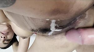 Yasmina Khan shares a moment with her roommate in amateur video