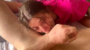 Incredible Blowjob From My Hottie Slut Girlfriend!