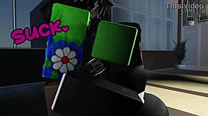 Big Booty Latina Gets BBC in Roblox