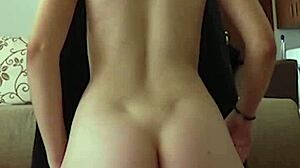 Rough face fuck for petite 18+ teen girl aprill