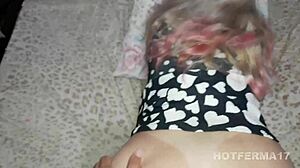 naughty neighbor rides dick for cumshot