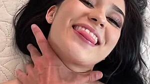 18yo Petite Latina Takes Huge Dick In Ass