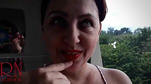 the boss dominates the maid, making her suck his cock in this short enf scene