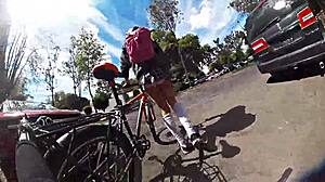 She Exhibits In Miniskirt City Upskirt