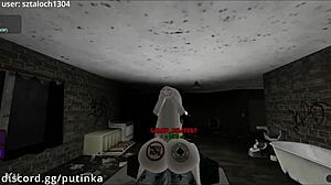 Snowbunny girl gets unexpected bbc fuck in roblox condo